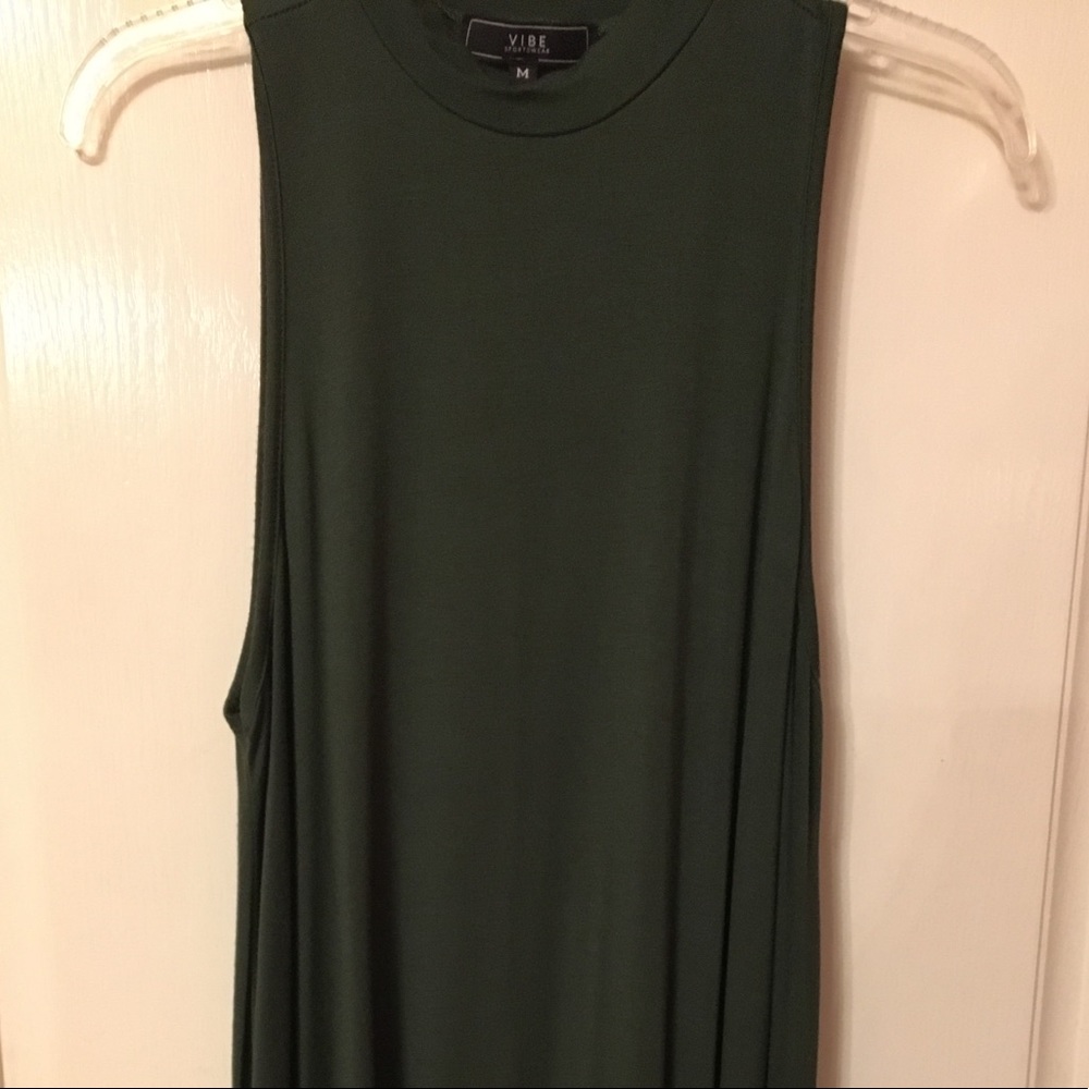 Army green dress